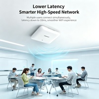 COMFAST CF-E393AX OEM WiFi6 3000Mbps Point d'accès Plafond POE Routeur Mesh Intérieur pour Hôtels et Supermarchés En Stock