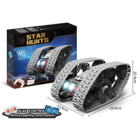 Programmable vapeur Hypercar course Sport voiture télécommande bloc de course briques de course voiture RC briques de construction jouet voiture