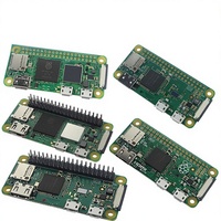 Carte de développement Raspberry Pi Zero 2W CN Linux avec sortie 5V, kit d'apprentissage Python sur plateforme Raspberry Pi avec composants électroniques