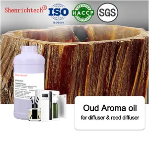 Fábrica al por mayor difusor de caña Aceites esenciales sandalia Oud perfume aroma de madera aceite de fragancia aceite de aroma para difusor humidificador