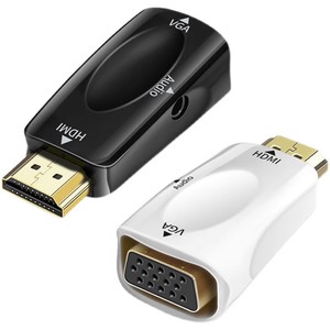 Adaptador HDMI a VGA con salida de audio para conexión de monitor, proyector y TV - Product Image 5