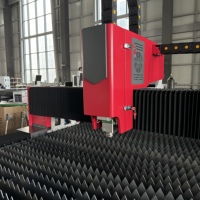 Machine de découpe laser à fibre CNC pour métaux, haute précision, pour tôles d'acier inoxydable et d'aluminium, 1500W 3000W 6000W