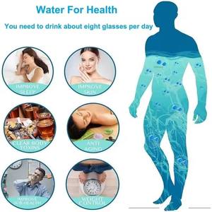 Venta al por mayor: Botella generadora de agua portátil de titanio de alta calidad con filtro, la más vendida y personalizable. - Product Image 4