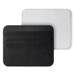 Сублимационный бумажник, пустой держатель для карт, мини-сумка для хранения карт из искусственной кожи, держатель для кредитных карт