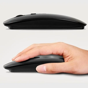 Souris de jeu <span class=keywords><strong>3D</strong></span> ergonomique optique 5.0 en gros avec capteur PAW3950, interface USB sans fil, rétroéclairage LED, silencieuse, en stock pour PC et iPad - Product Image 4