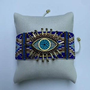 ชุดกำไลข้อมือลูกปัด Miyuki งานงานแฮนด์เมดแฟชั่นสีสัน A1769 - Product Image 5