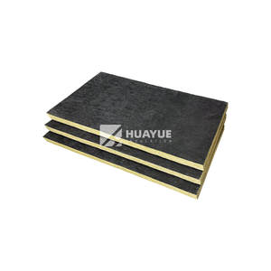 HUAYUE <span class=keywords><strong>Panneau</strong></span> isolant en <span class=keywords><strong>laine</strong></span> <span class=keywords><strong>de</strong></span> <span class=keywords><strong>roche</strong></span> <span class=keywords><strong>rigide</strong></span> noir <span class=keywords><strong>de</strong></span> <span class=keywords><strong>50mm</strong></span> d'épaisseur pour l'isolation thermique et acoustique - Product Image 1
