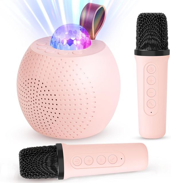 Home KTV Portable Voice Changing Karaoke Machine RGB Light Portable Mini BT Karaoke Speaker