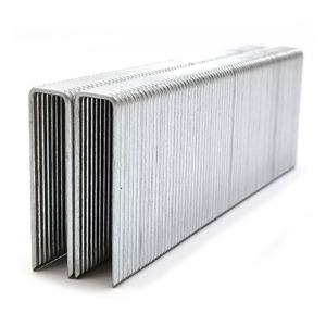 Prix d'usine Personnalisé OEM ODM 10000 pièces Agrafes métalliques industrielles pour meubles en bois, série 80, galvanisées, couronne 12,8 mm - Product Image 4