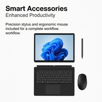 The 2026 New 13-inch 2-in-1 Touchscreen Tablet Laptop with an Intel I7-1265U 16GB LPDDR5 Memory Business Laptop Made of Aluminum