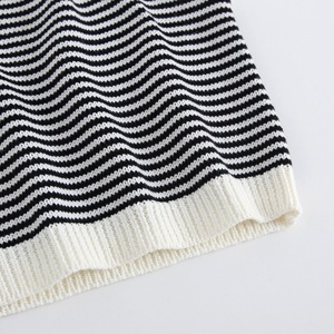 Vêtements pour enfants en gros : Ensemble débardeur et short en tricot, coton rayé, pyjama pour enfants - Product Image 3
