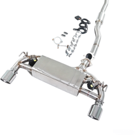 Sistema de Escape Catback Profesional de Acero Inoxidable GFC para Mitsubishi Lancer Evolution X EVO10 2.0T 2008-2015