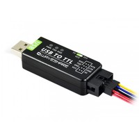 Konverter USB ke TTL Industri, FT232RNL Asli, Perlindungan Multi & Dukungan Sistem