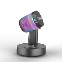 Nouveauté usine, vente flash : chargeur sans fil magnétique rapide 25W de haute qualité 5-en-1 pour haut-parleur, lumière d'ambiance, montre et écouteurs.