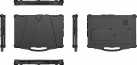 Ordenador portátil resistente ODM/OEM PC industrial de 15,6 pulgadas con memoria de 1 TB 5G NFC WiFi 6 750NITs Intel Core i7/i5 portátil duradero a prueba de llamas