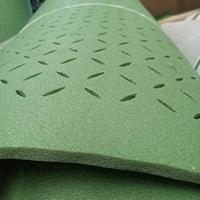 ACT Durable 10mm Tapis amortisseur en mousse TPE haute densité pour gazon artificiel, football, pelouse, jardin et aménagement paysager