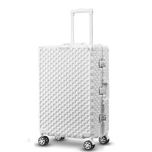 Maleta de equipaje de aluminio Popular de 20 pulgadas 2025, 3 tamaños disponibles, Material ABS, <span class=keywords><strong>cabina</strong></span> femenina, Maleta de marca de viaje para niñas - Product Image 4