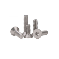 Vis à tête plate Torx en acier inoxydable DIN7991 A2 A4 M10 M12
