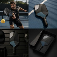 Meilleures ventes : Raquette de pickleball en fibre de carbone T700, designs personnalisés, équipement de pickleball thermoformé USAPA, pagaie de pickleball