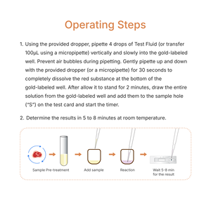Kit de <span class=keywords><strong>test</strong></span> rapide d'oxytétracycline (OTC) pour détecter la contamination de la viande, du lait, du miel et des œufs - Product Image 3