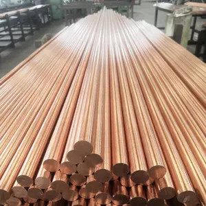 C11000 C1100 99.95% Pure Busbar Copper Rod Square Flat Round Brass Copper Bars