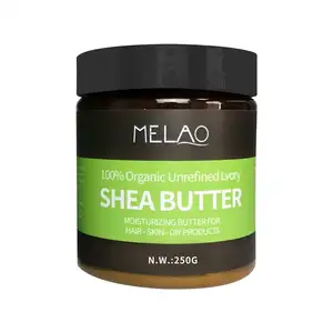 Bulk Shea butter rohen Bio raffinierten Balsam Handelsmarke geschlagen Export Bio natürlichen Fabrik Großhandel