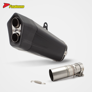 Para <span class=keywords><strong>Kawasaki</strong></span> Ninja <span class=keywords><strong>400</strong></span> Acero inoxidable 51mm Calibre Escape Secció<span class=keywords><strong>n</strong></span> media Tubo de escape para <span class=keywords><strong>Kawasaki</strong></span> Ninja <span class=keywords><strong>400</strong></span> - Product Image 2