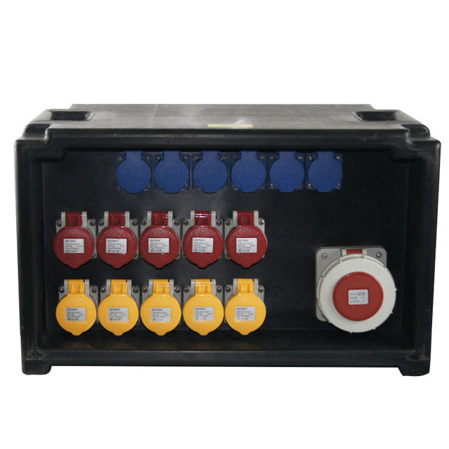 IP67 PE Material Open Installation Portable Power Distribution Equipment for Stage Use