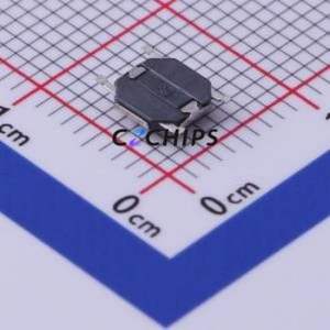 STP-1152 Tactile Switch SMD,5.1x5.1mm Switch Single Pole Single Throw Round Button 1.6N Vertical Mount - Product Image 2