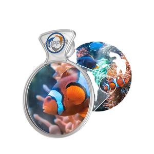 Flipper DeepSee Vidro Acrílico Água Doce Água Salgada <span class=keywords><strong>Fish</strong></span> Tank Clear 4 ''e 5'' Standard Max Ampliado Visualizador do aquário magnético - Product Image 1