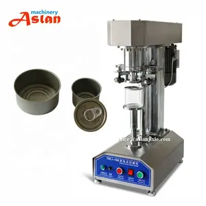 Tinplate can capping sealing machine/ small paper can sealing capping machine