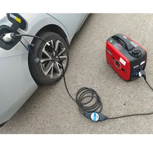 Générateur d'onduleur portable 3.5KW de haute qualité, générateur de démarrage électrique numérique à essence super silencieux 230V