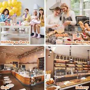 Bán buôn tùy chỉnh Kraft Giấy túi bánh mì với khô trong suốt cửa sổ bánh mì nướng bao bì giấy cho thực phẩm bánh mì tàu sân bay - Product Image 2