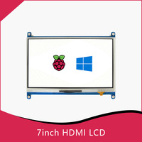 7 inç Raspberry Pi LCD Ekran Dokunmatik Ekran, Raspberry Pi 4/3/2 Jetson NANO DEV Kitini destekler