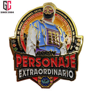 12-летним опытом фабрика Изготовленный На Заказ Металл 3d твердым эмалиевым покрытием мусорное ведро на булавке значок значки - Product Image 3