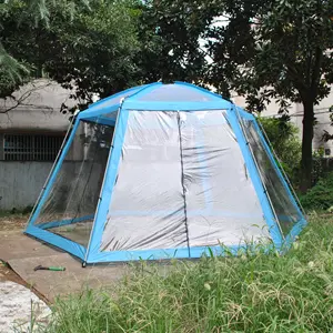 Вид видеть ПВХ палатка, CZX-315 из прозрачного ПВХ бассейн палатка водонепроницаемый плавательный бассейн крышка купольная палатка сделанная на заказ для сад, бассейн, прозрачная палатка