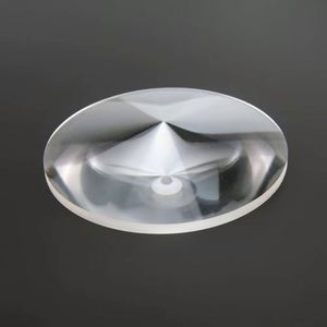 Dia 1 à 500mm Optique Plano Convexe Laser UV Silice Fondue AR Cône Enduit Prisme Axicon Conique Lentille Miroir OEM Équipement Optique - Product Image 2