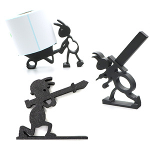 Portarrollos de Papel Higiénico Antideslizante, Moderno, Decorativo, Impreso en 3D, con Forma Personalizada - Product Image 4