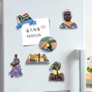 Pegatina de resina para refrigerador con diseño de camello, recuerdo de atracciones turísticas, pegatina creativa tridimensional 3D para refrigerador - Product Image 3