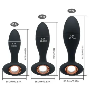 Rechargeable Male Prostate Massage With Delay Ejaculation Ring Remote Control Anal Vibrator Sex Toy For Men Gay Butt Plug Penis