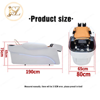 Lit de lavage électrique pour spa capillaire à prix d'usine, chaise de lavage de cheveux réglable, lit de shampoing Headspace en promotion