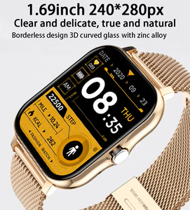 นาฬิกาอัจฉริยะ Y13 หน้าจอสัมผัสเต็มรูปแบบ โทรออก รับสาย ตอบกลับข้อความ เล่นเพลง บันทึกกิจกรรมกีฬา กันน้ำได้ นาฬิกา AI - Product Image 2