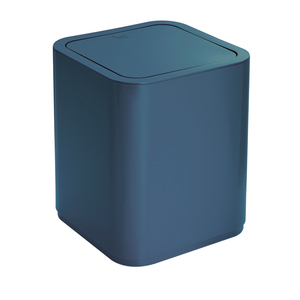 Poubelle SEVENTY 8LT bleu pétrole - Product Image 1