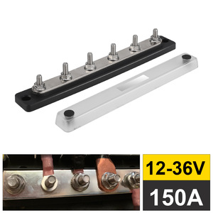 Barra de conexión de batería CNSPEED de 6 canales, 150A, 12-36V, bloque de terminales para caravana, yate, coche - Product Image 4