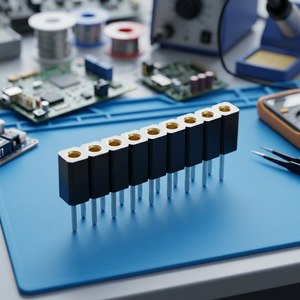 YZTECH HFNSS-Y002 ขั้วต่อพินเฮดเดอร์แบบแถวเดียวมุมฉาก ระยะพิทช์ 2.54 มม. สำหรับยานยนต์ แบบ 2 พิน ตัวเมีย แบบถอดง่าย 60V - Product Image 3