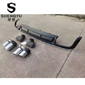 Kit de carrosserie automobile comprenant pare-chocs avant avec calandre pour <span class=keywords><strong>Audi</strong></span> A6 2019-<span class=keywords><strong>2020</strong></span> Mise à niveau vers le style <span class=keywords><strong>RS6</strong></span> - Product Image 3