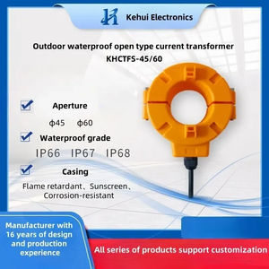 10A 100A 200A 400A 1000A 1200A 33.3mA 100mA 1A 5A Mini <span class=keywords><strong>AC</strong></span> Sensor de Corrente Transformador Sensor de Loop Aberto CT do Núcleo Dividido - Product Image 2