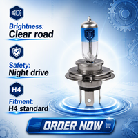 Fabricant vend en gros des ampoules de phares halogènes de haute qualité pour l'automobile H4 12V/24V 55W 100W Ampoules automobiles universelles