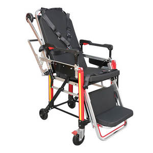 EA-3D1รถพยาบาลพับได้5ตำแหน่งพร้อมพนักพิงหลังปรับได้0-75 - Product Image 4