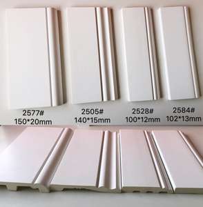 थोक आधुनिक डिजाइन उच्च घनत्व पॉलीयूरेथेन पु स्कर्ट हल्के जलरोधक फर्श मोल्डिंग विला - Product Image 4